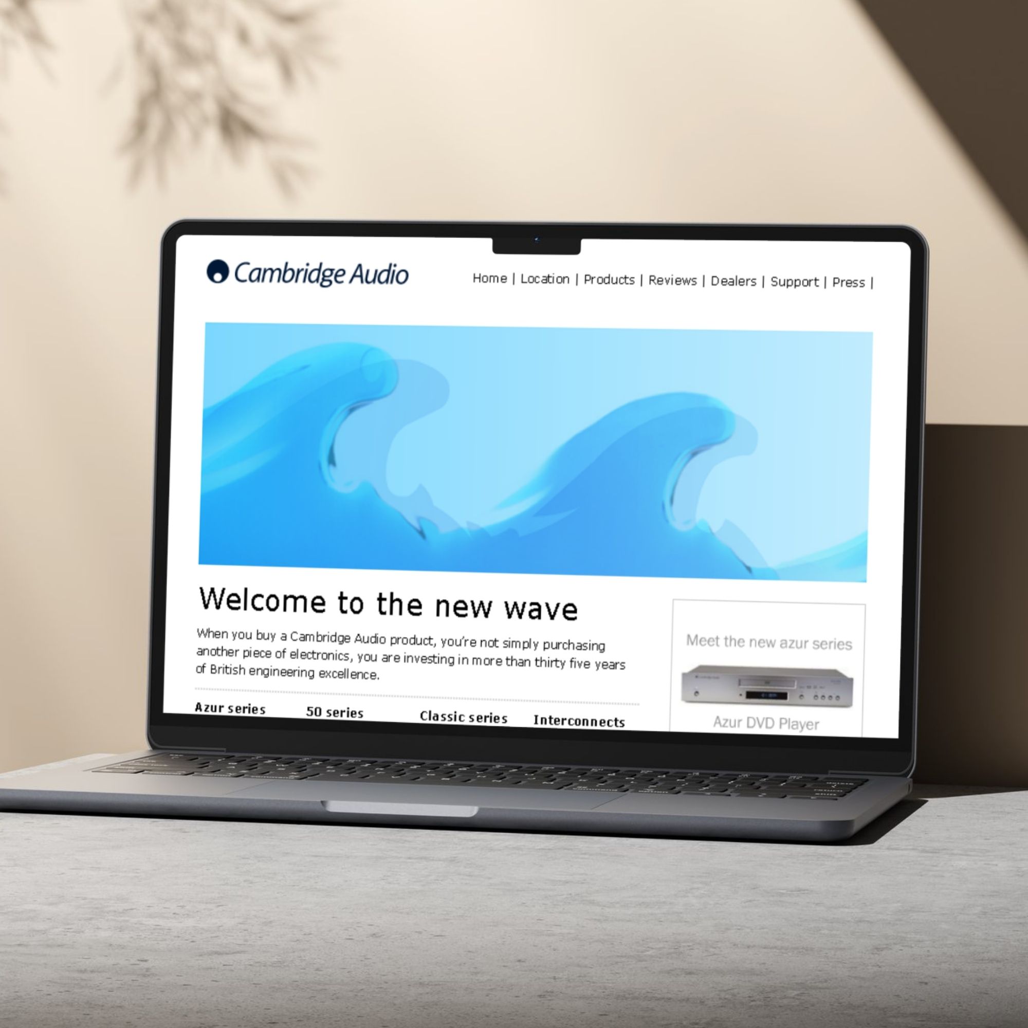 Cambridge Audio Website